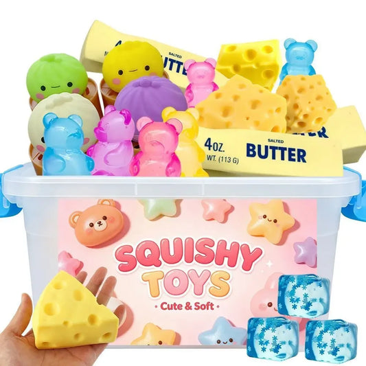 Assorted Sensory Food Squishies
